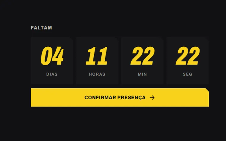 Contagem regressiva do Aulão Outubro Rosa no site da AMG